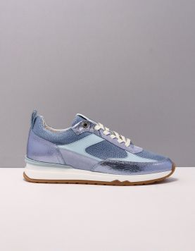 Floris van Bommel Sfw-10102 Dames sneakers Blauw
