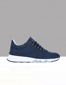 Van Bommel Sfm-10135 Heren sneakers Blauw